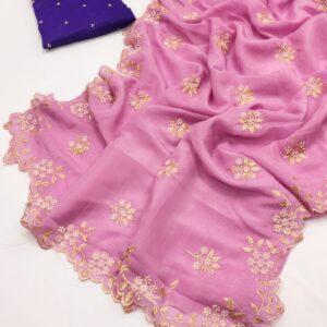 Candy Crush Silk Saree