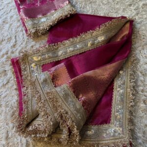 Fancy Banarasi Tissue Silk Saree