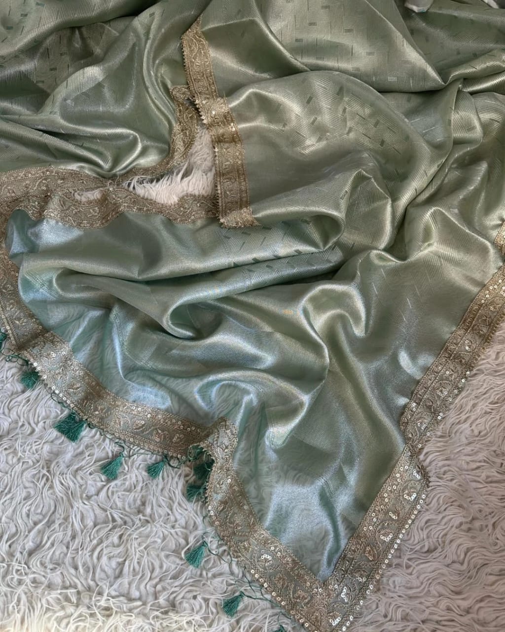 Fancy Banarasi Saree - Image 6