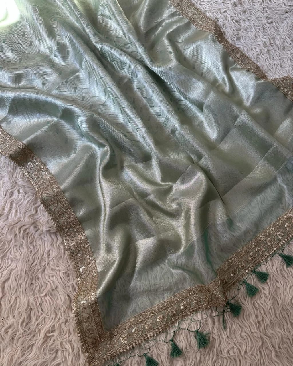 Fancy Banarasi Saree - Image 4