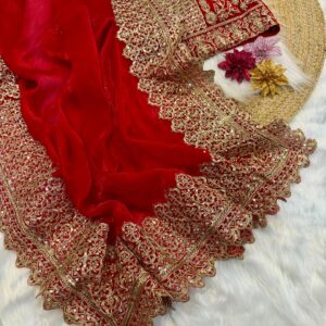 Royal Velvet Saree