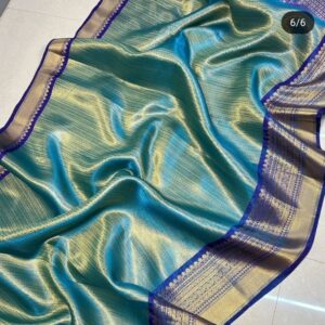Fancy Banarasi Tissue Silk Saree