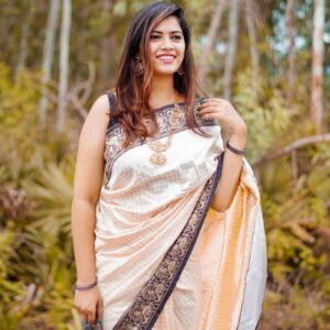 Soft Lichi Silk Premium Jacquard Saree