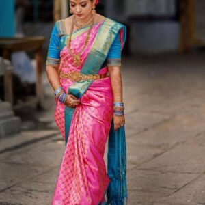 Litchi Silk Saree