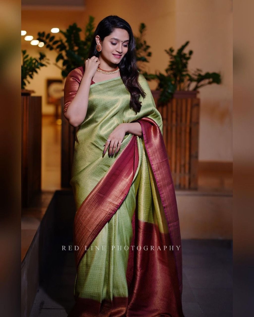 Soft Silk Saree - Image 2