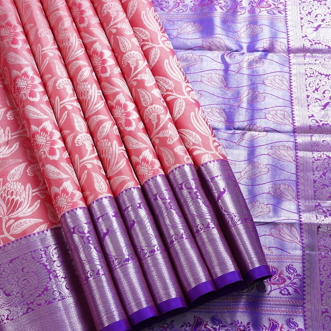 TISSUE SILK SAREE - Image 3