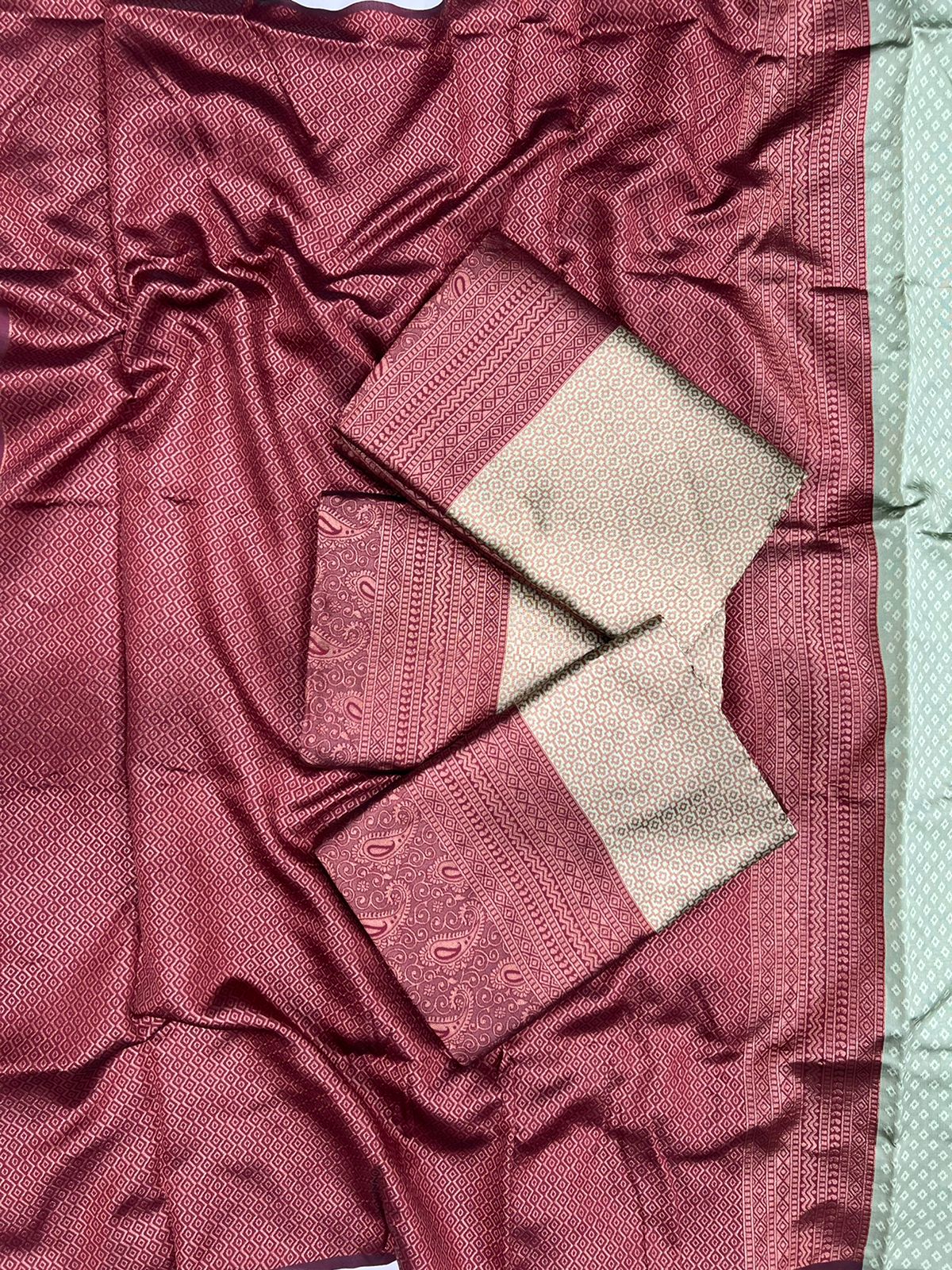 Soft Silk Saree - Image 11