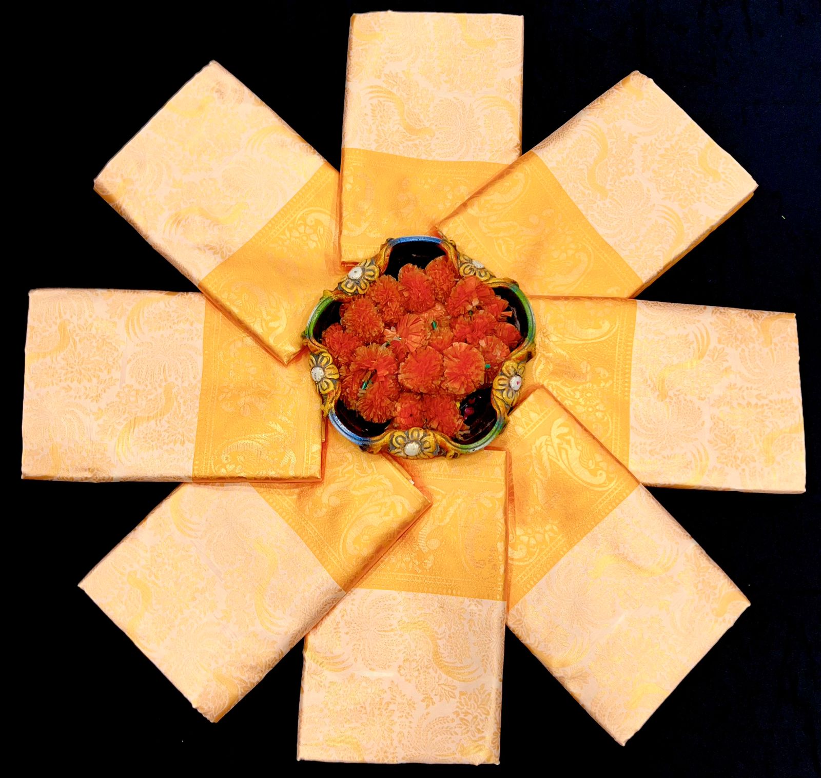 Lichi Silk Saree - Image 6