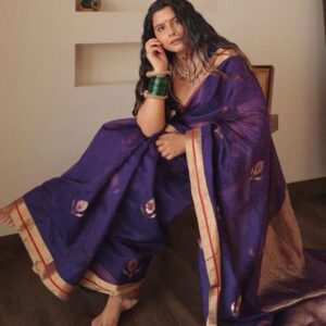 LITCHI SILK SAREE