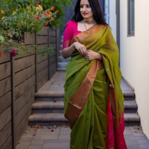 Banarasi Silk Saree with blouse