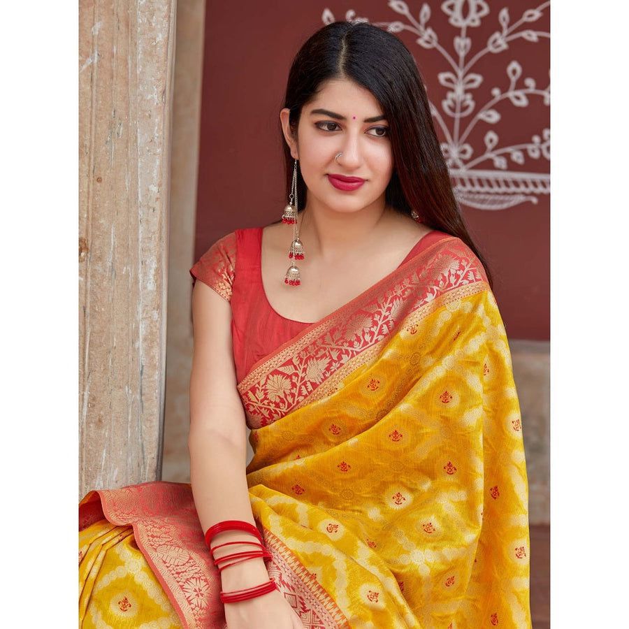 LITCHI SILK SAREE - Image 5