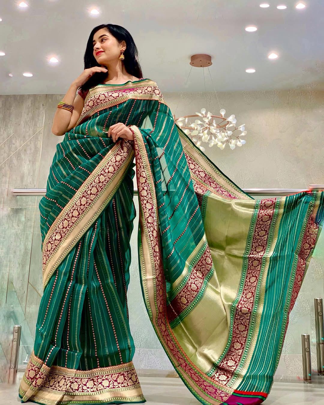 LITCHI SILK SAREE