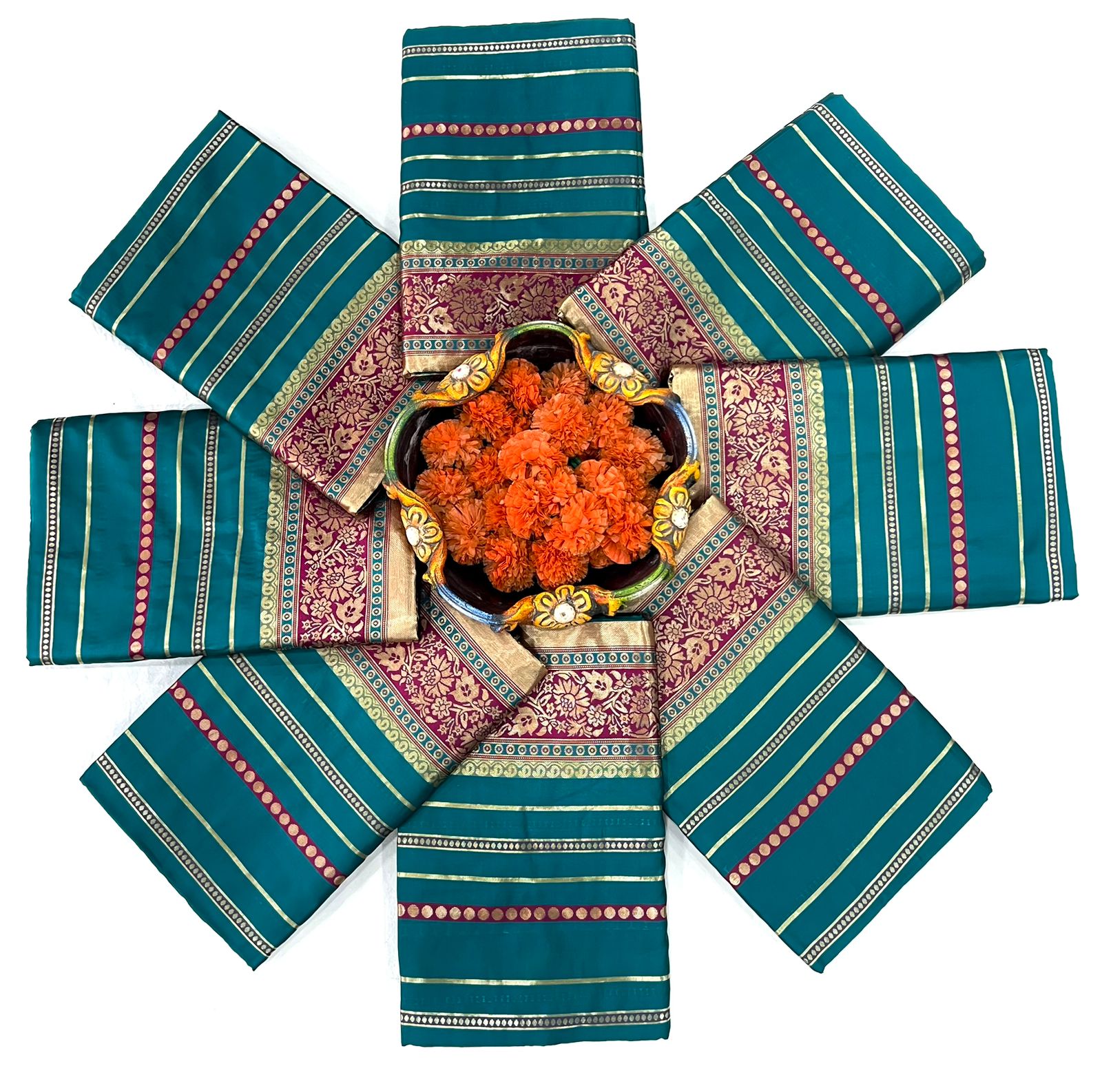 LITCHI SILK SAREE - Image 4