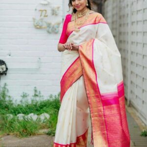 SOFT LICHI SILK SAREE
