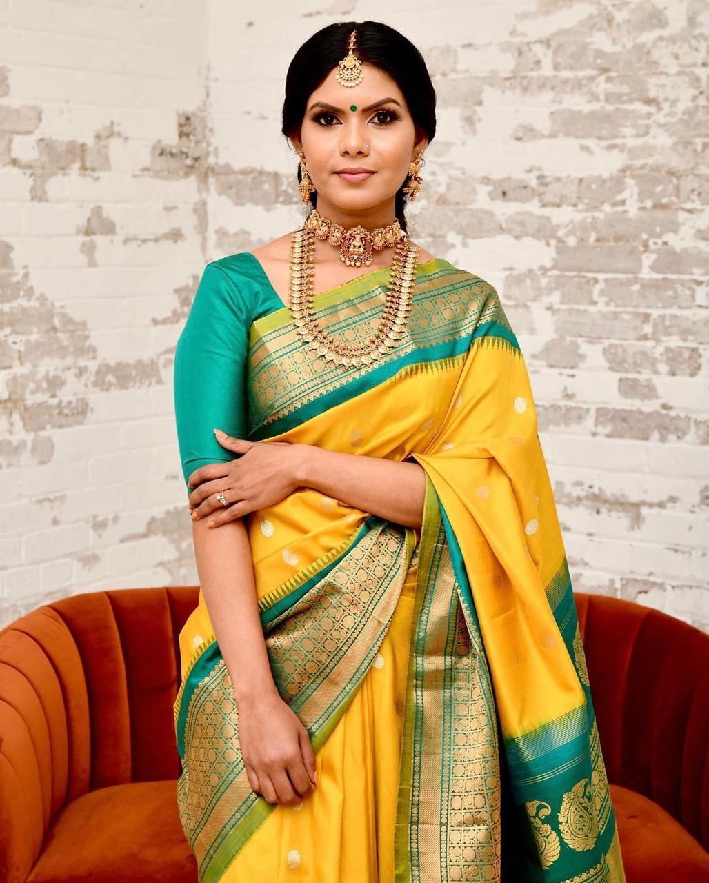 ART SILK SAREE - Image 4