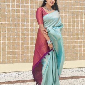 LITCHI SILK SAREE