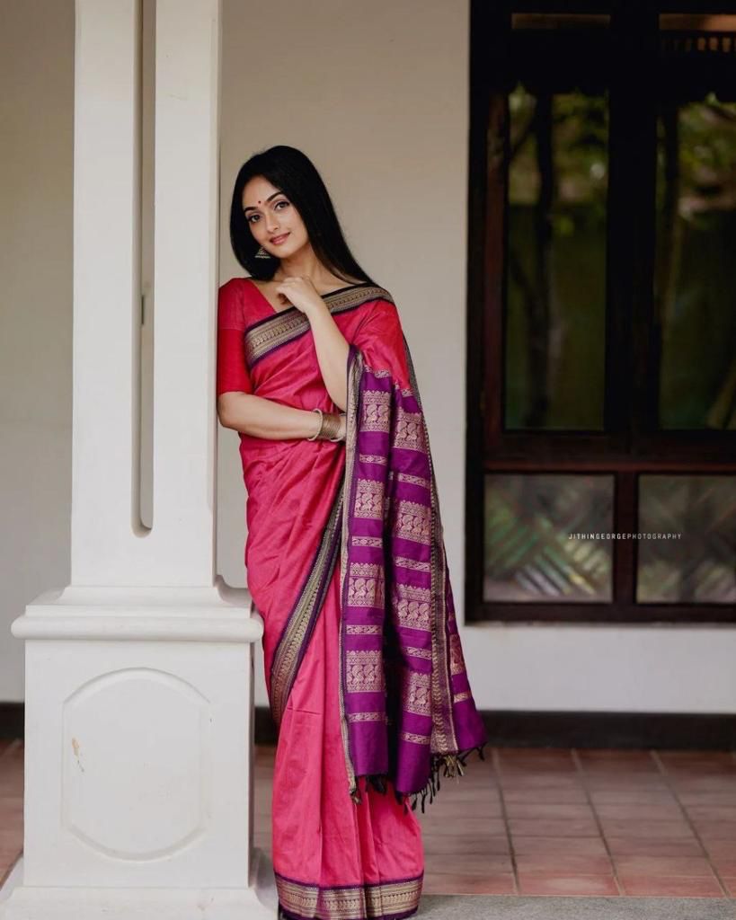 SOFT SILK SAREE - Image 3