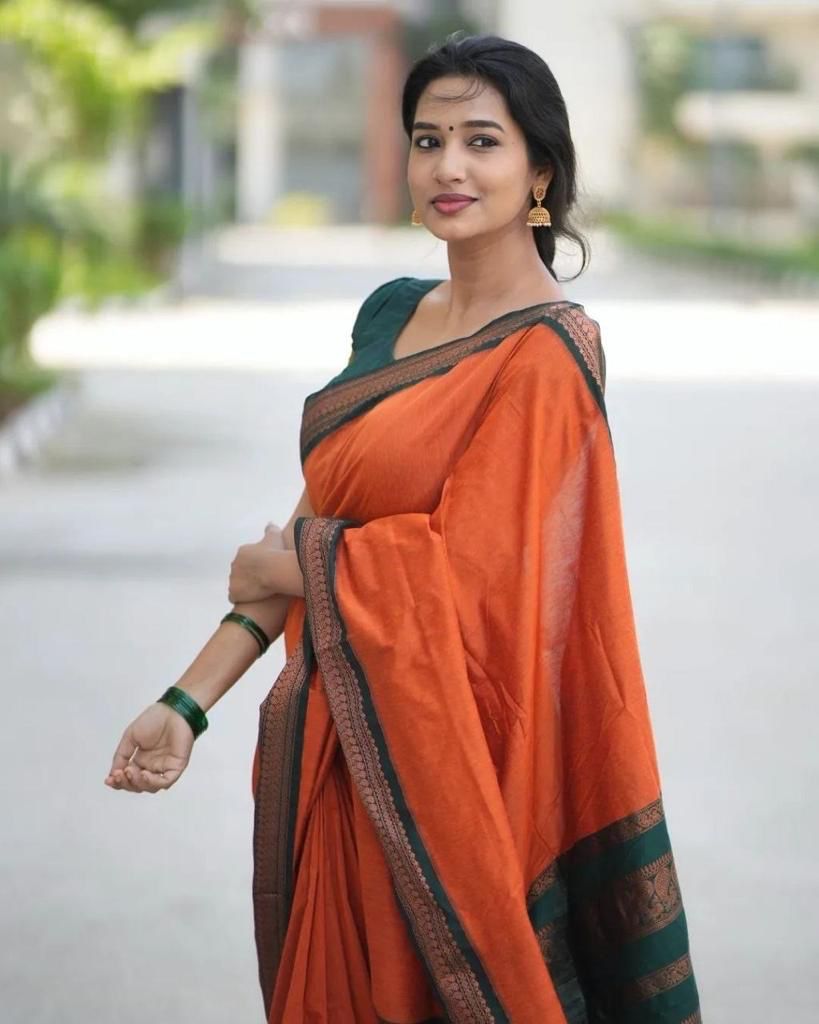 SOFT SILK SAREE - Image 4