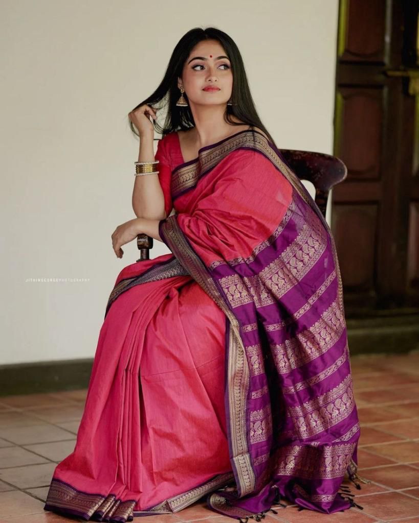 SOFT SILK SAREE - Image 5