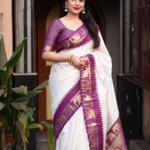 LITCHI SILK SAREE